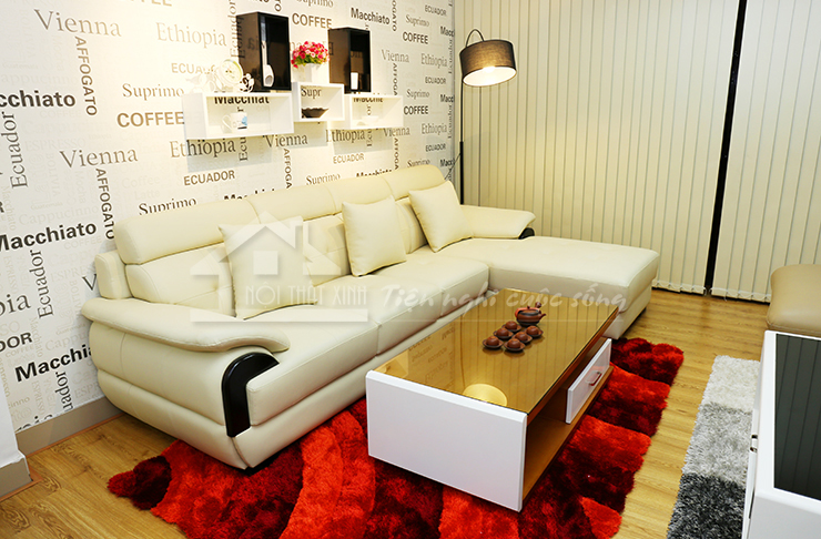 Làm đẹp phòng khách gia đình với mẫu sofa bán sẵn NTX604