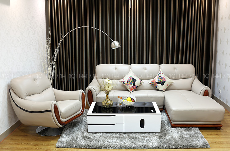 Cách chọn sofa da đẹp cho phòng khách nhỏ