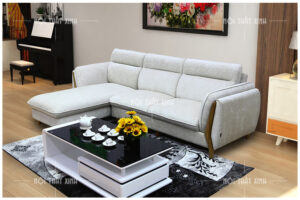 Bàn ghế sofa nỉ văn phòng