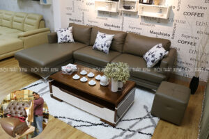 Bọc lại ghế sofa da giá rẻ đẹp tại Nội Thất Xinh