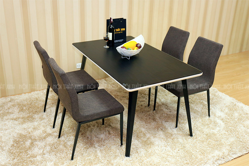 BST 10 bộ bàn ghế ăn nhỏ gọn giá rẻ dành riêng cho nhà hẹp