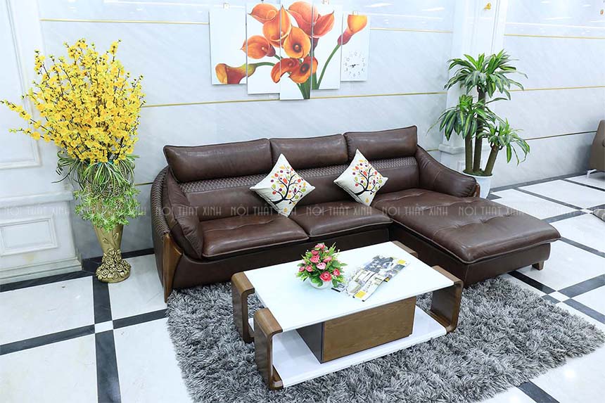 Phong cách thiết kế sofa da