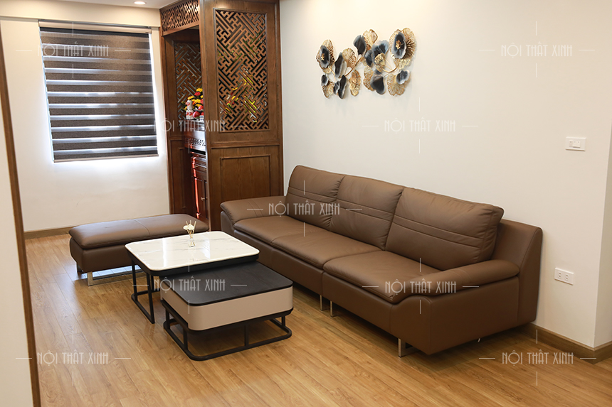 Cách chọn mẫu sofa đẹp cho chung cư nhỏ thêm rộng