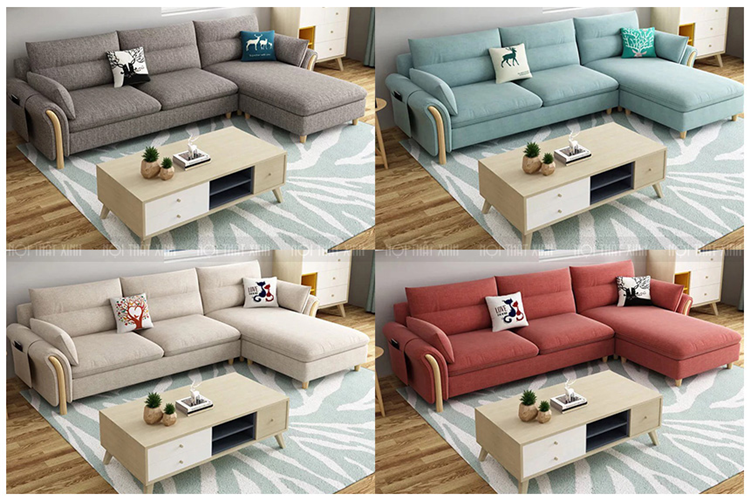 Chọn sofa màu sắc cho phòng khách