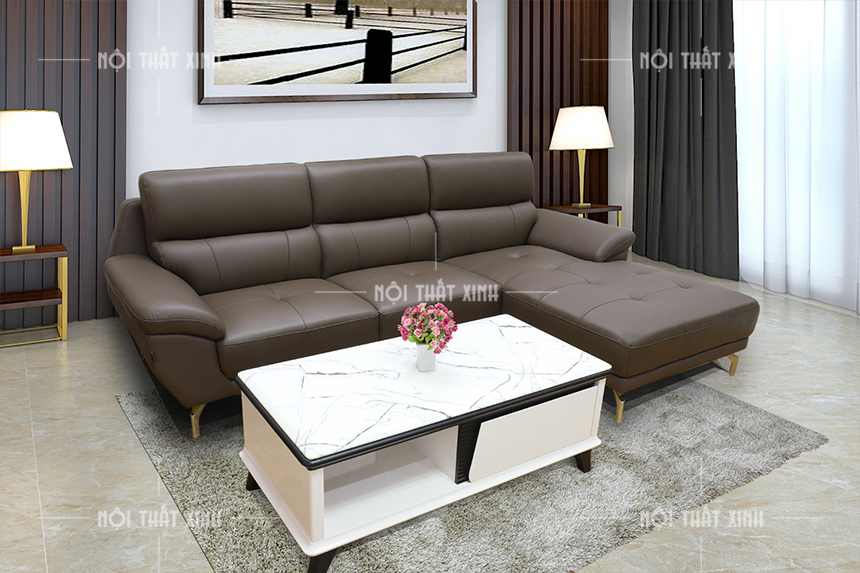 Nên mua sofa da hay sofa vải nỉ tốt nhất cho phòng khách?
