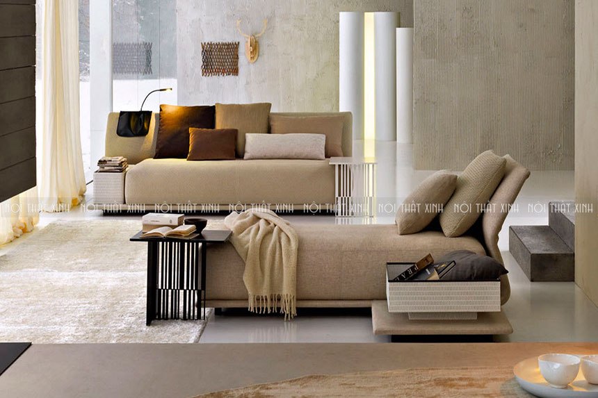 Những thiết kế kiểu dáng ghế sofa cho từng hình dạng phòng khách