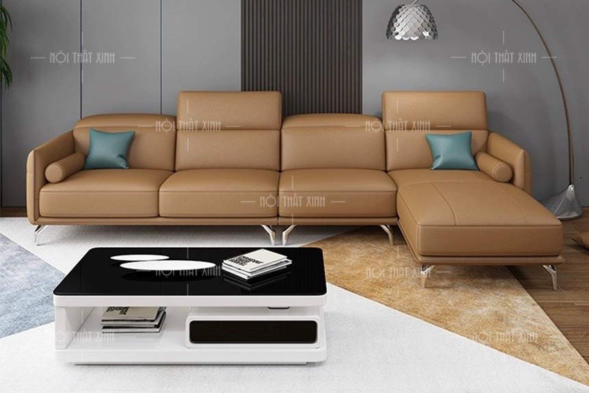 ghế sofa da đẹp phòng khách