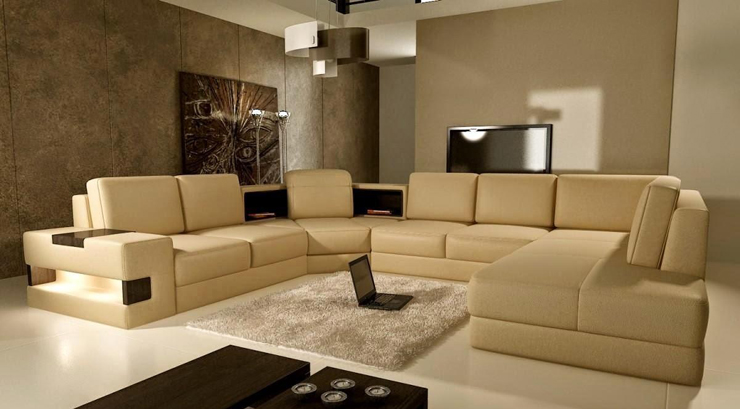 Ghế sofa với bàn trà đã trở thành món đồ nội thất quen thuộc trong không gian nội thất phòng khách đẹp
