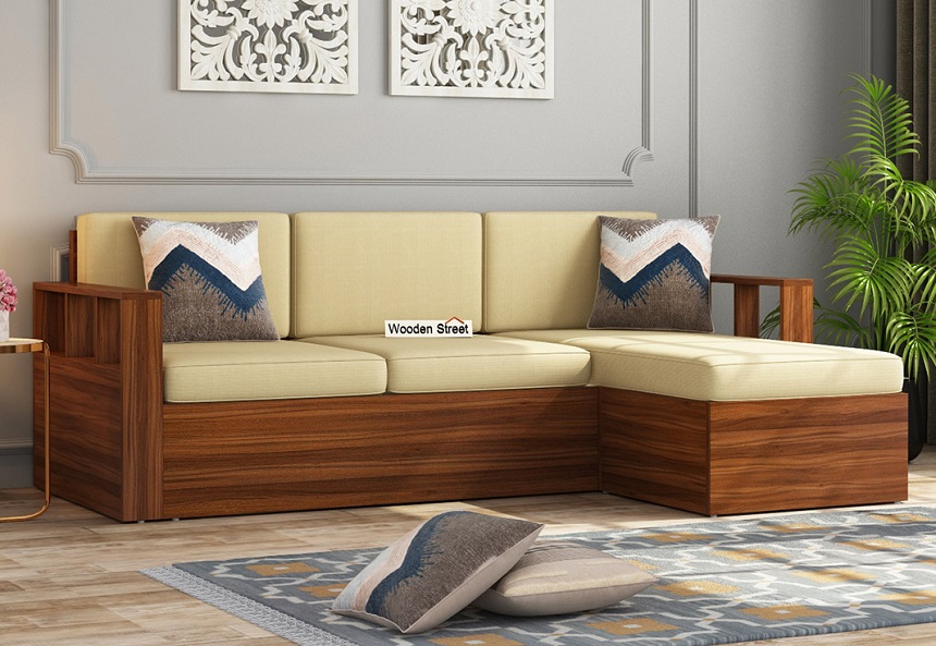 kích thước sofa gỗ góc