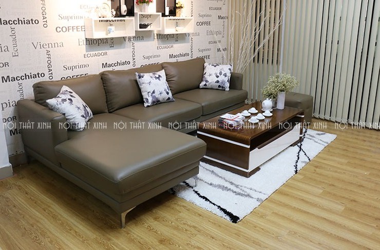 Thiết kế sang trọng mẫu sofa bán sẵn mã NTX610 này chắc chắn cũng sẽ là gợi ý thú vị cho phòng khách nhỏ nhà bạn