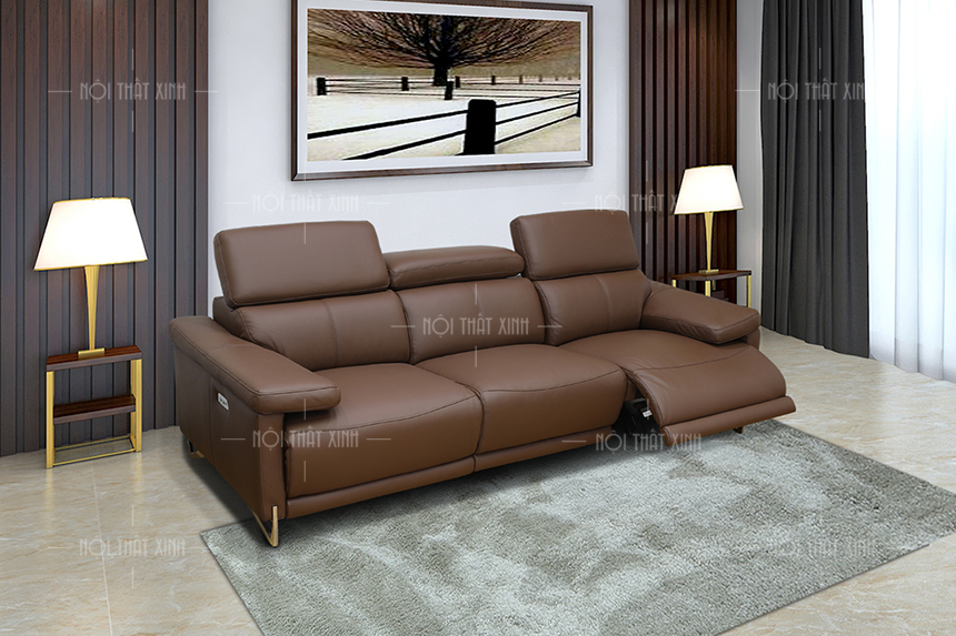 mẫu sofa da dạng văng