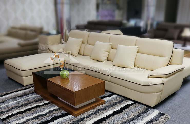 sofa chất liệu da nhập khẩu cũng là lựa chọn tốt nhất cho các gia đình
