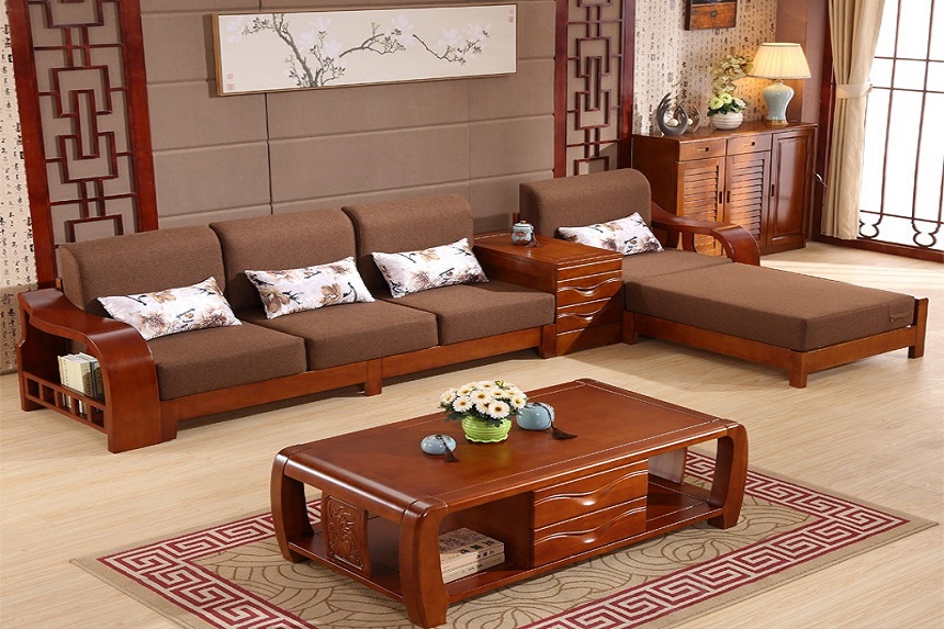 sofa gỗ cao cấp tại Hà Nội
