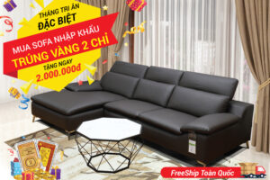 Mua ghế sofa sang - trúng vàng 2 chỉ từ Nội Thất Xinh