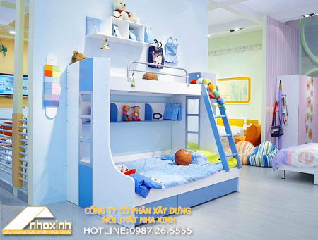 15 mẫu thiết kế phòng ngủ trẻ em tuyệt đẹp