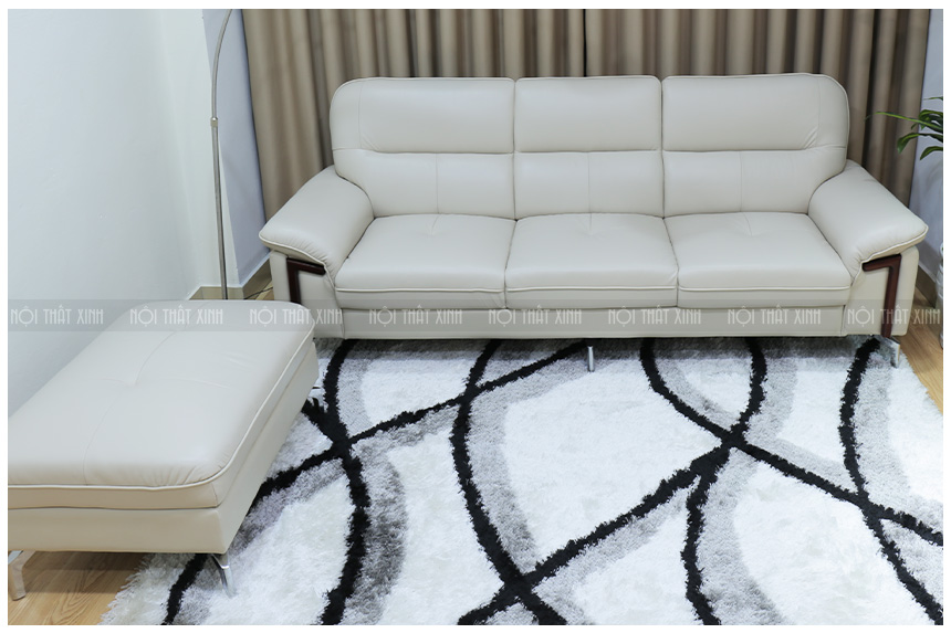 Cách chọn kiểu dáng sofa da cho phòng khách nhỏ