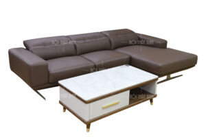 sofa da bò tự nhiên