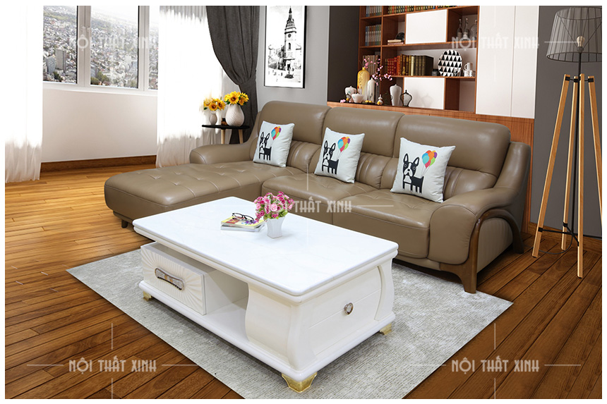 Chọn sofa da đẹp cho chung cư