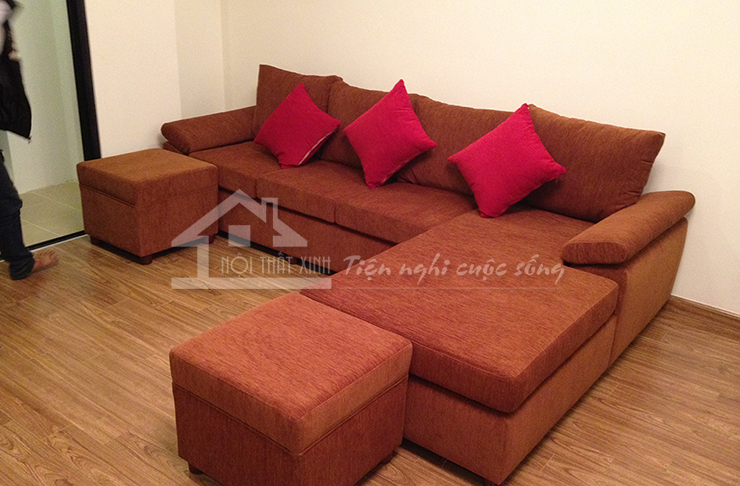 Ghế sofa bằng vải là lựa chọn rất thích hợp cho không khí lạnh giá vào mùa đông