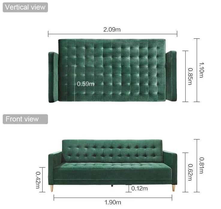 sofa giường nhập khẩu Malaysia