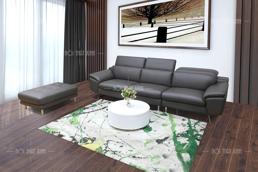 sofa nhập khẩu dạng văng có những kiểu dáng nào