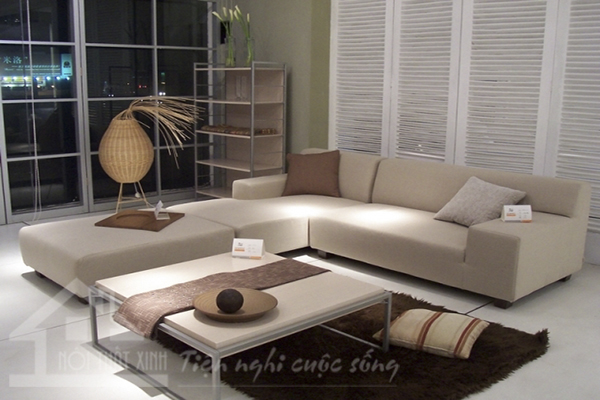 Sofa phòng khách thích hợp cho  căn hộ chung cư