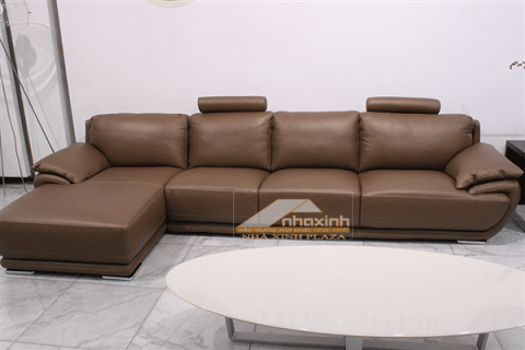 Sofa phòng khách chất liệu da là lựa chọn nhiều nhất cho căn phòng khách