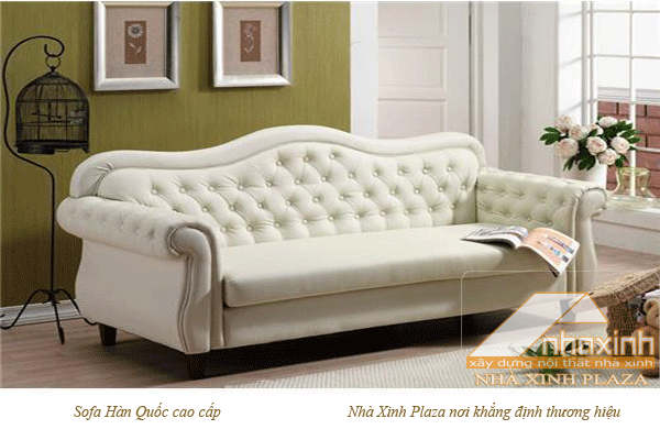 Sofa tân cổ điển thích hợp với những căn phòng khách nhỏ cao cấp