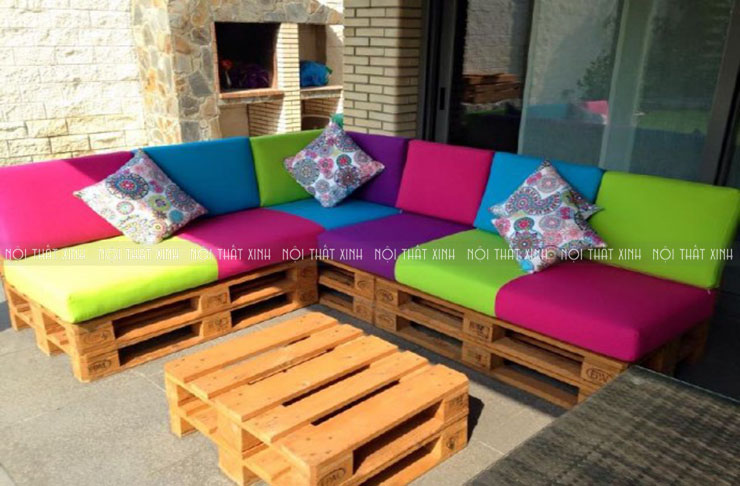 Sống động không gian khi chọn sofa vải màu sắc, họa tiết tự nhiên