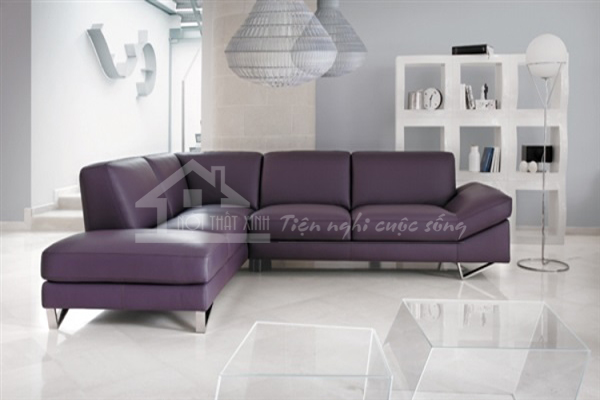 Phòng khách sang trọng và hiện đại với mẫu sofa góc