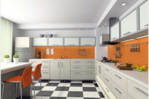 Thiết kế nội thất phòng bếp hiện đại khiến nhiều người mê mẩn