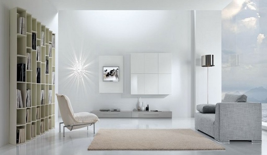 thiết kế nội thất tối giản cho căn phòng nhỏ xinh