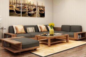 Gỗ sản xuất khung sofa