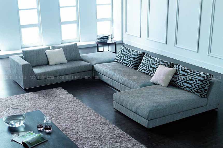 Cách chọn kiểu dáng sofa góc