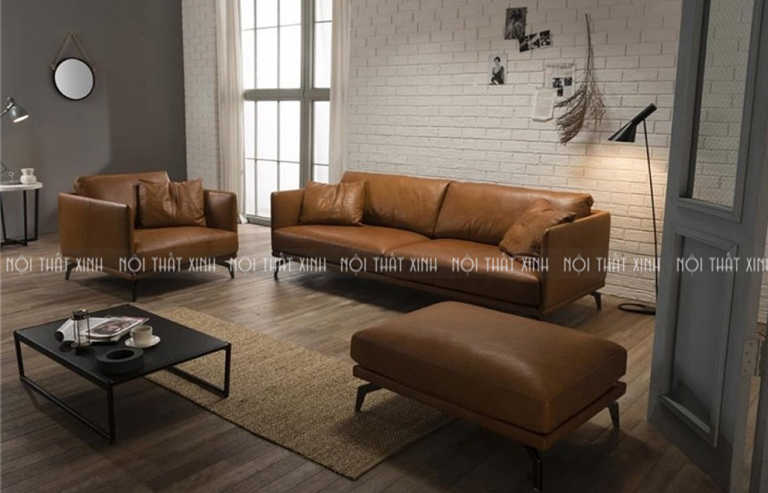 Kết hợp sofa các kiểu dáng sofa cho phòng khách