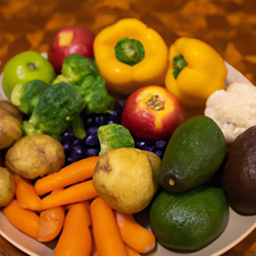 Ăn đủ chất dinh dưỡng từ rau củ quả giúp duy trì sức khỏe cho móng tay và cơ thể tổng thể.