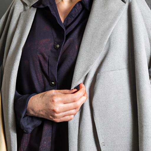 Tạo điểm nhấn cho outfit của bạn khi mix & match áo dáng dài với blazer hoặc áo khoác. 