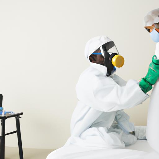 Bác sĩ trong trang bị bảo vệ điều trị cho bệnh nhân mắc Ebola