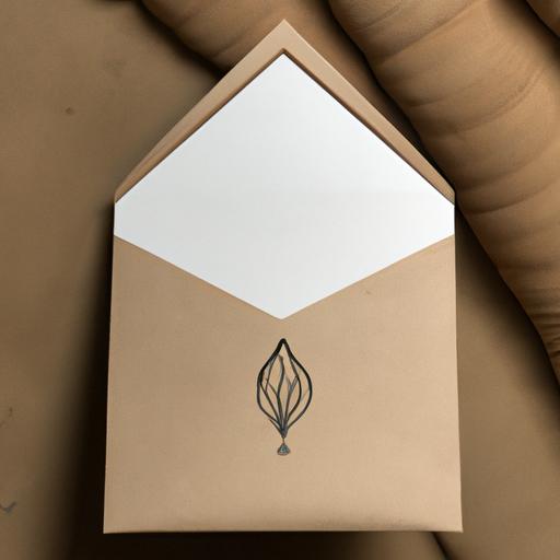 Bao thư từ giấy tái chế với thiết kế tay vẽ độc đáo