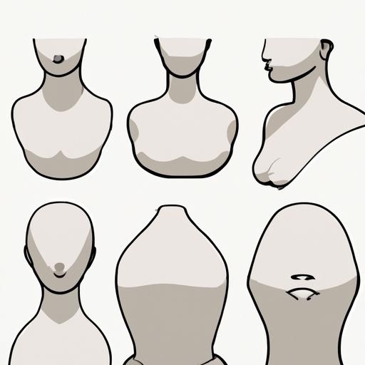 Các hình dạng và kích thước khác nhau của vòng ngực nữ