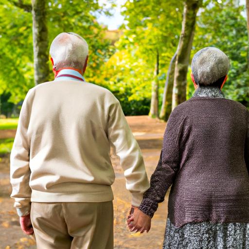 Cặp vợ chồng già của tôi luôn giữ tay nhau khi đi dạo trong công viên, cho dù đã trải qua rất nhiều sóng gió.