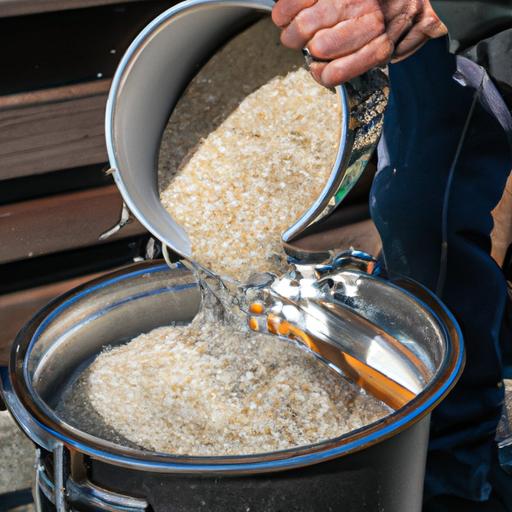 Tạo ra hương vị đậm đà của cốm sấy khô bằng quá trình nấu gạo