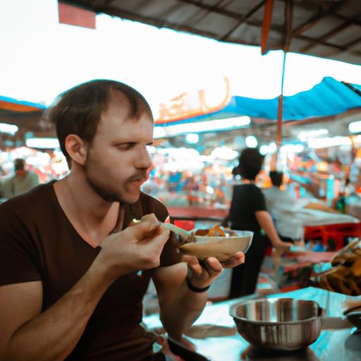 Thưởng thức ẩm thực đường phố tại chợ Sóc Trăng