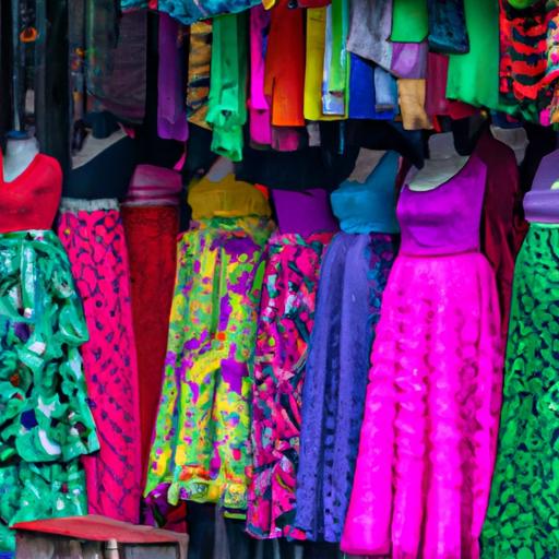 Bộ sưu tập váy và chân váy rực rỡ tại một cửa hàng thời trang nổi tiếng ở Hà Nội