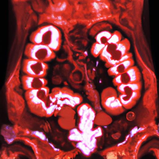Hình ảnh siêu âm cho thấy ruột thừa của người bệnh đã bị viêm nhiễm.