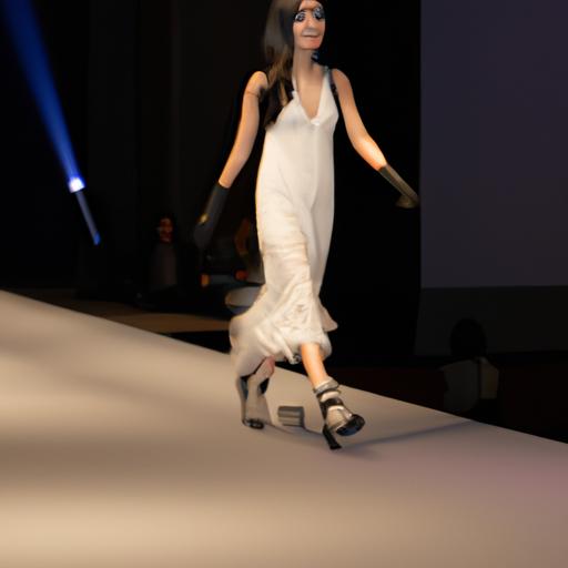 Hoa hậu Mai Phương catwalk tại buổi diễn thời trang