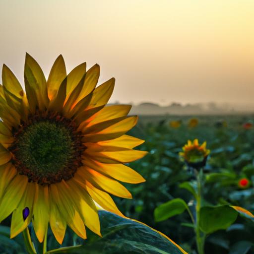 Hoa hướng dương đón nắng mai - Sunflowers in Bloom