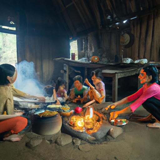 Hòa mình vào không khí truyền thống của dân tộc Thái tại homestay