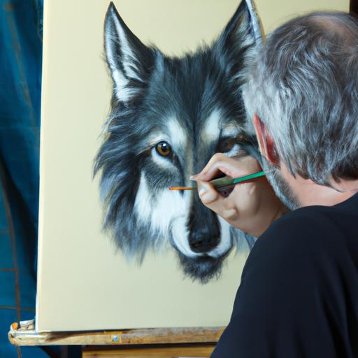 Những lưu ý khi vẽ con chó sói đơn giản