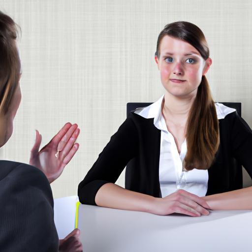 Một phụ nữ giả danh trình độ trong buổi phỏng vấn việc làm